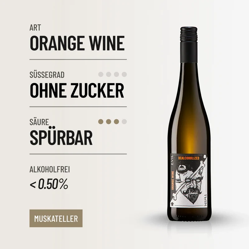 EVIL TWIN : für die "Orange-Wine-Freaks", natürlich ohne Alkohol