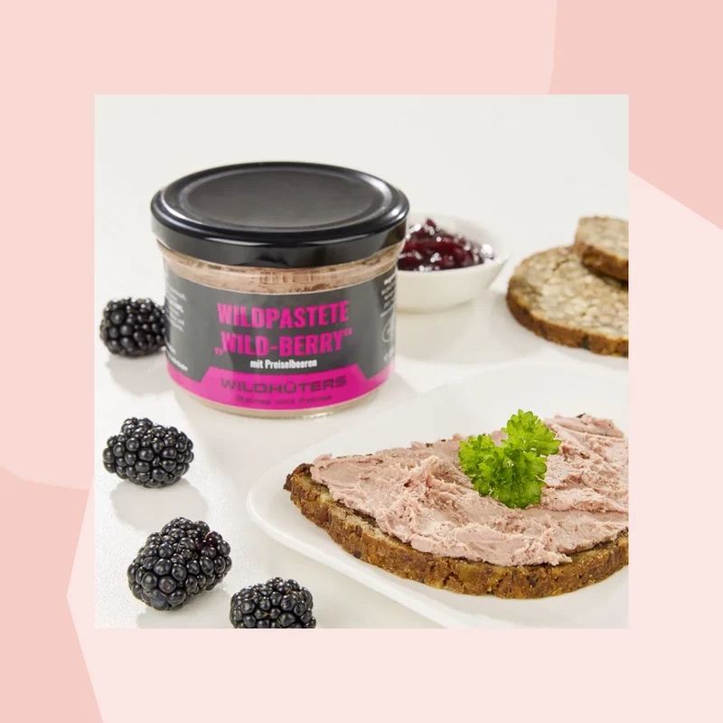 Wild Pastete mit Preiselbeeren