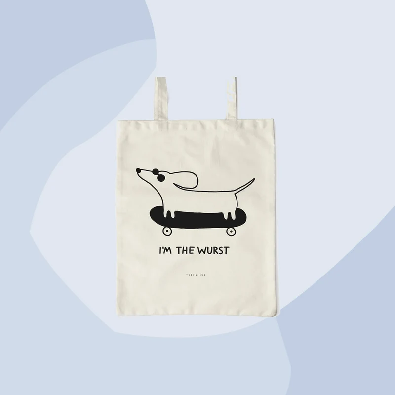 Jutebeutel: I am the Wurst