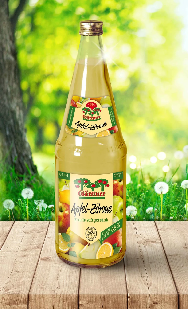 Gärttner Apfel-Zitrone 1,0l