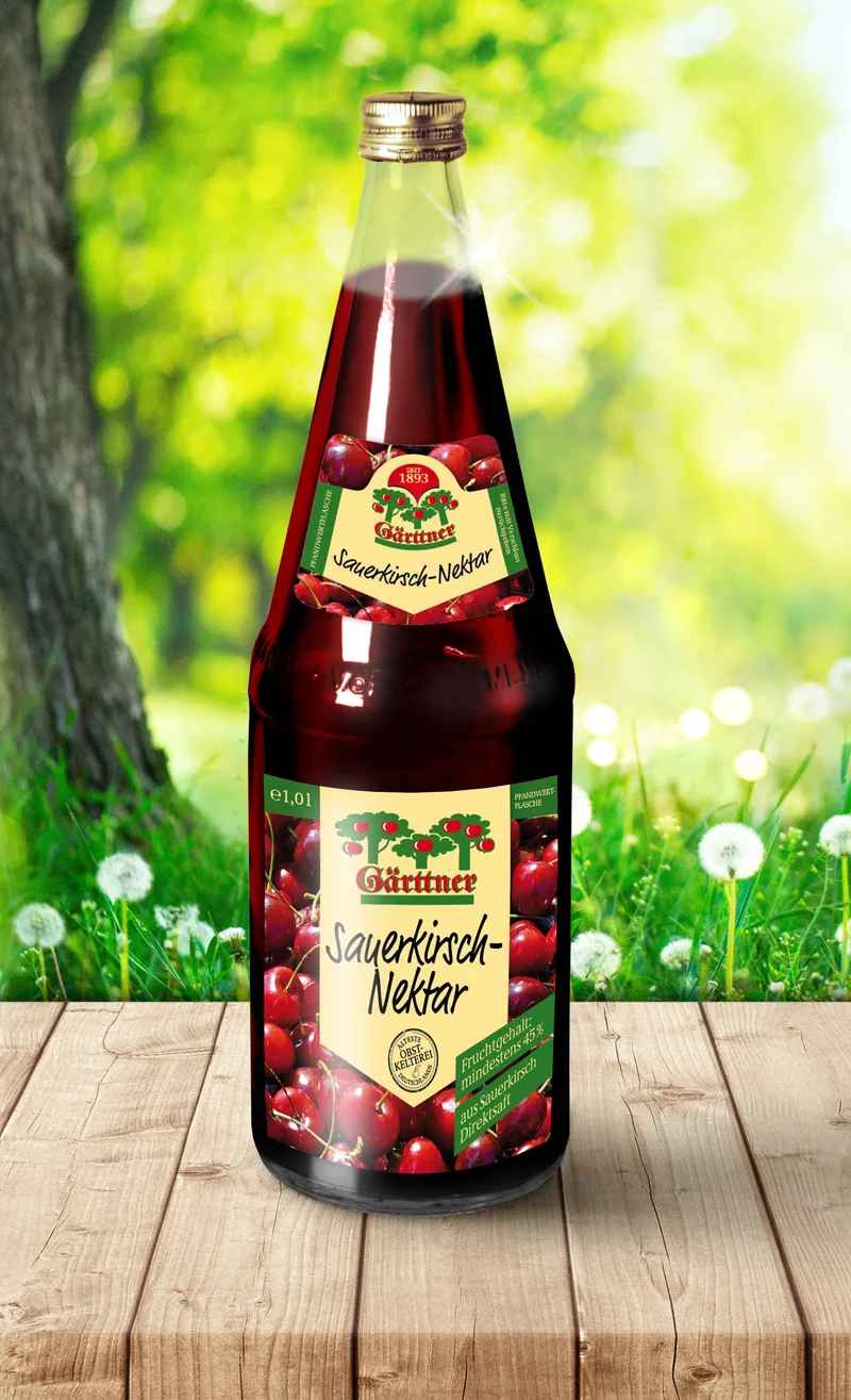 Gärttner Sauerkirsch Nektar 1,0l