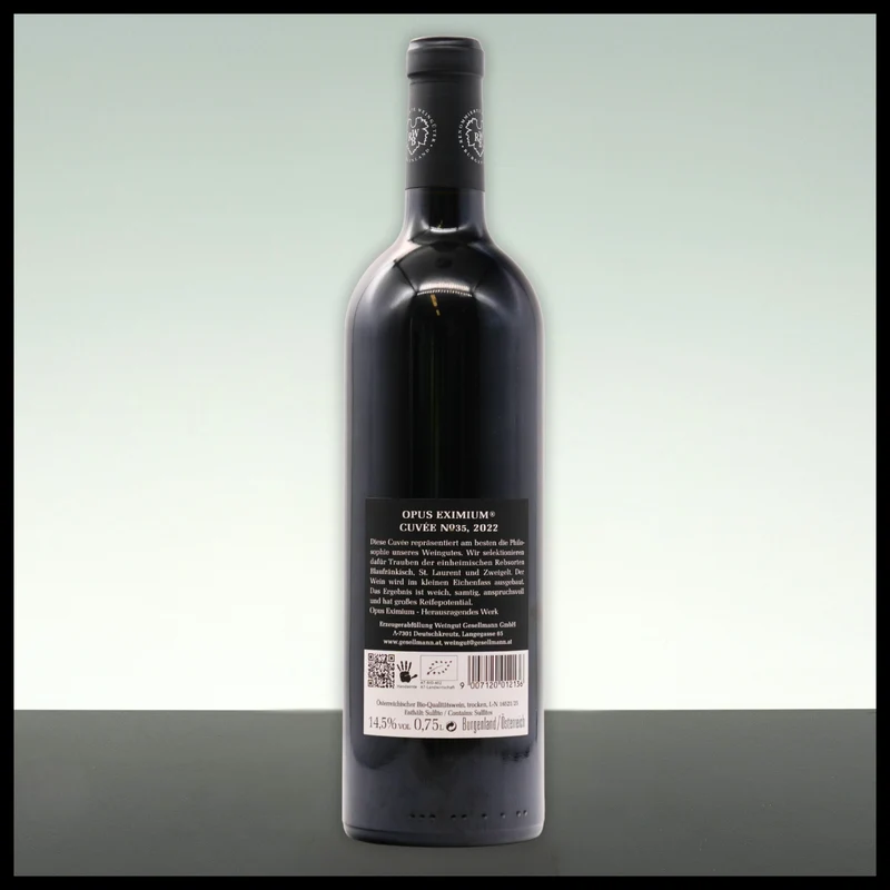 Gesellmann Opus Eximium 2022 No. 35 0,75L - 14,5% Vol.
