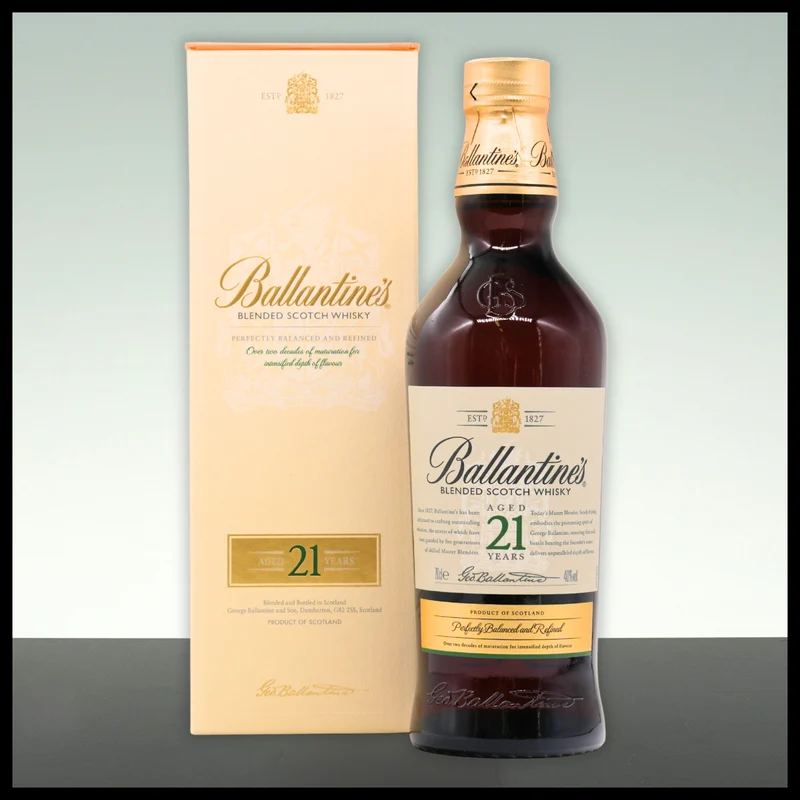 Ballantine's 21 YO Blended Scotch Whisky 0,7L - 40% Vol.
