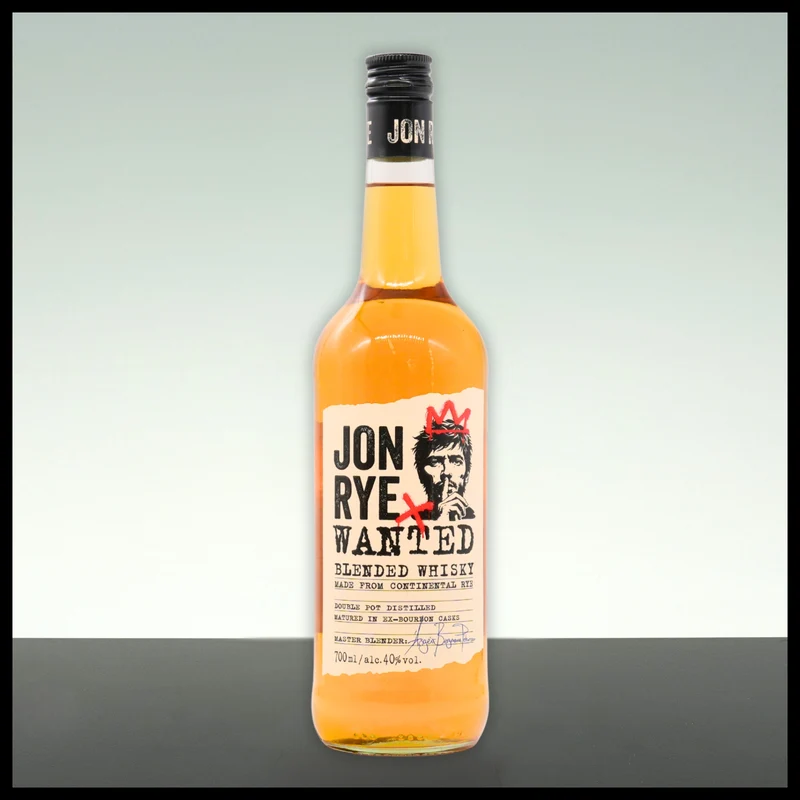Jon Rye Wanted Blended Whisky 0,7L - 40% Vol.