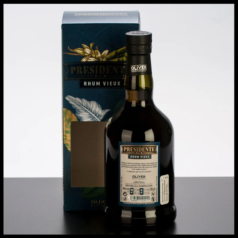 Presidente Marti Rhum Vieux 0,7L - 40% Vol.