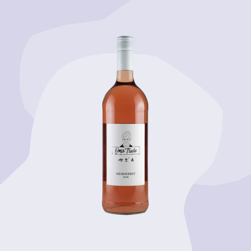 Oma Trude: Rosé Glühwein vom Winzer