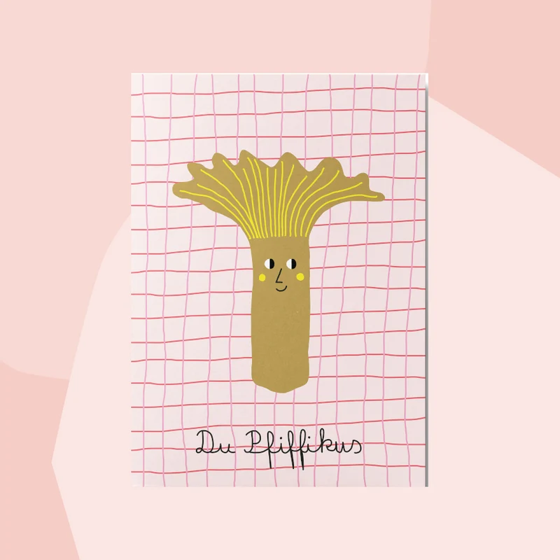 Postkarte: Du Pfiffikus