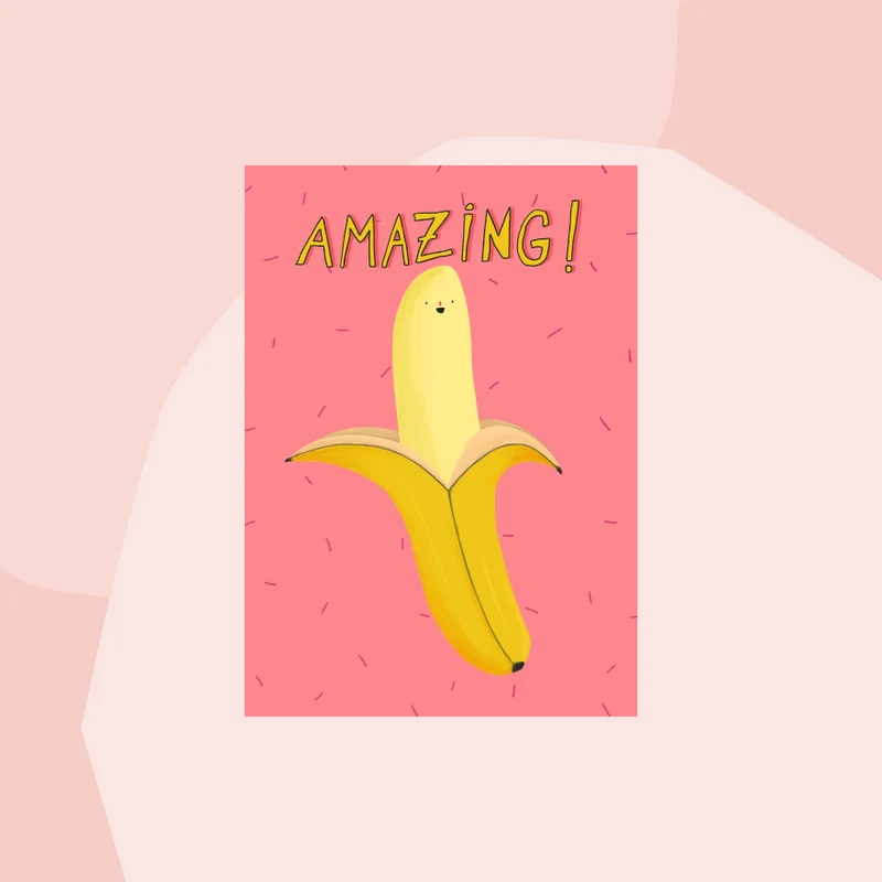 Postkarte: Amazing
