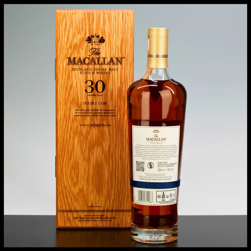 Macallan 30 YO Double Cask 2023 Release 0,7L - 43% Vol.