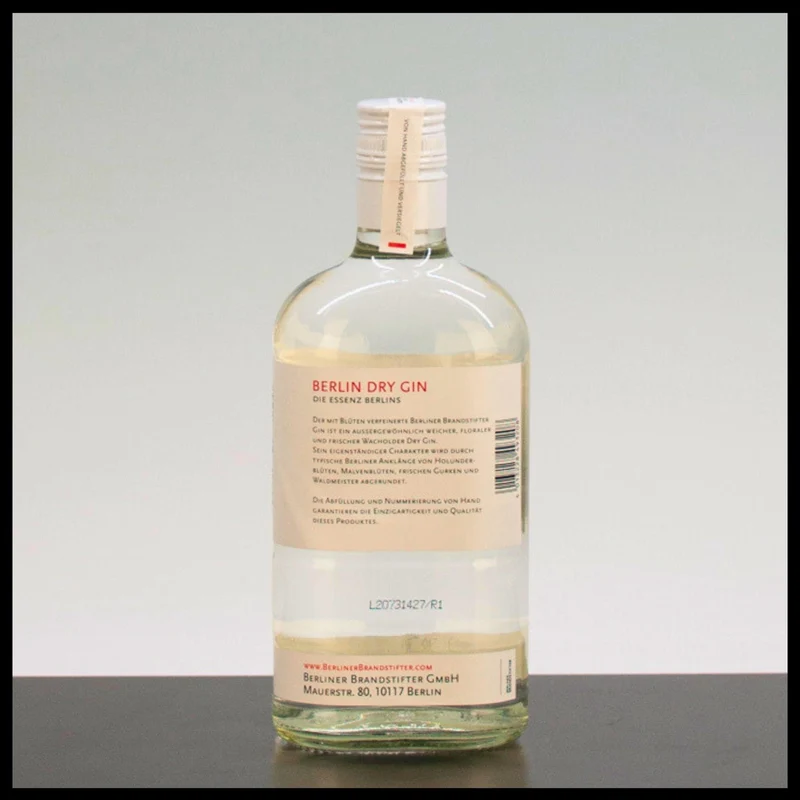 Berliner Brandstifter Gin 0,7L - 43,3% Vol.
