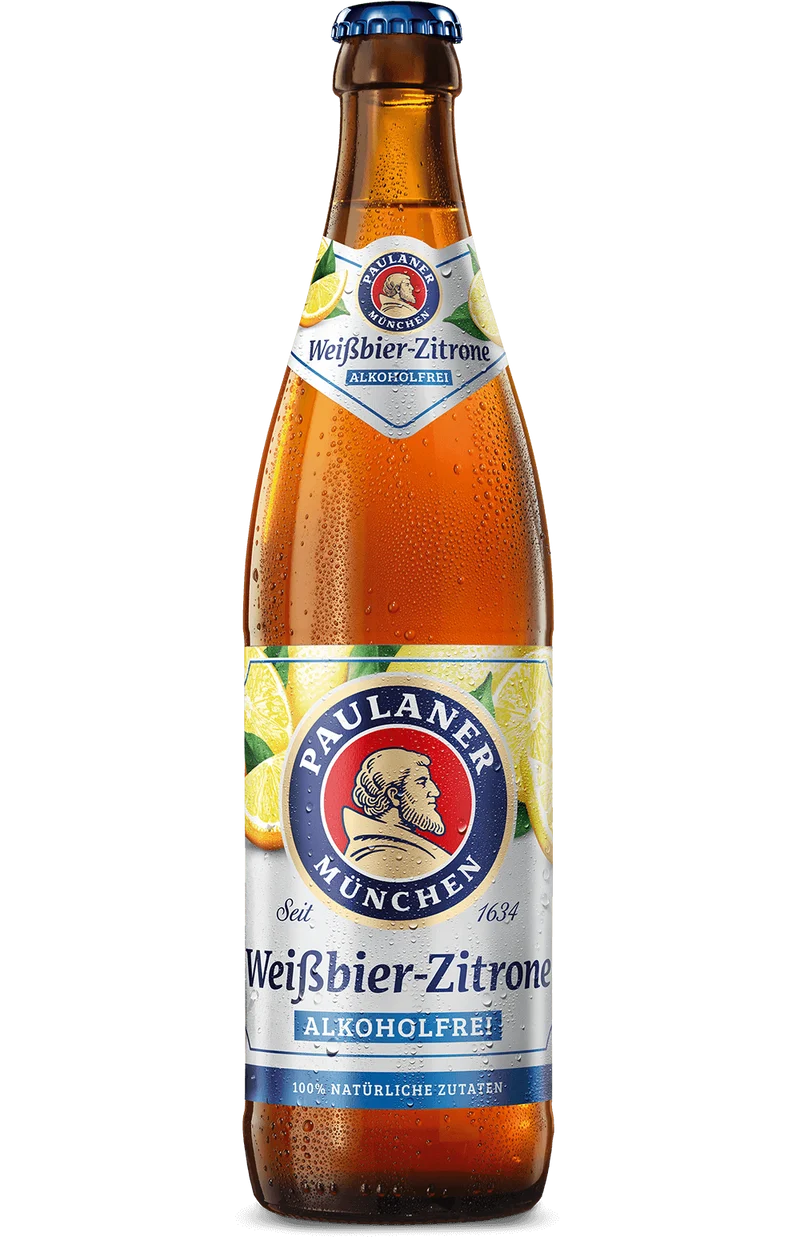 Paulaner HWZ Zitrone Alkoholfrei - 20 x 0,50 l