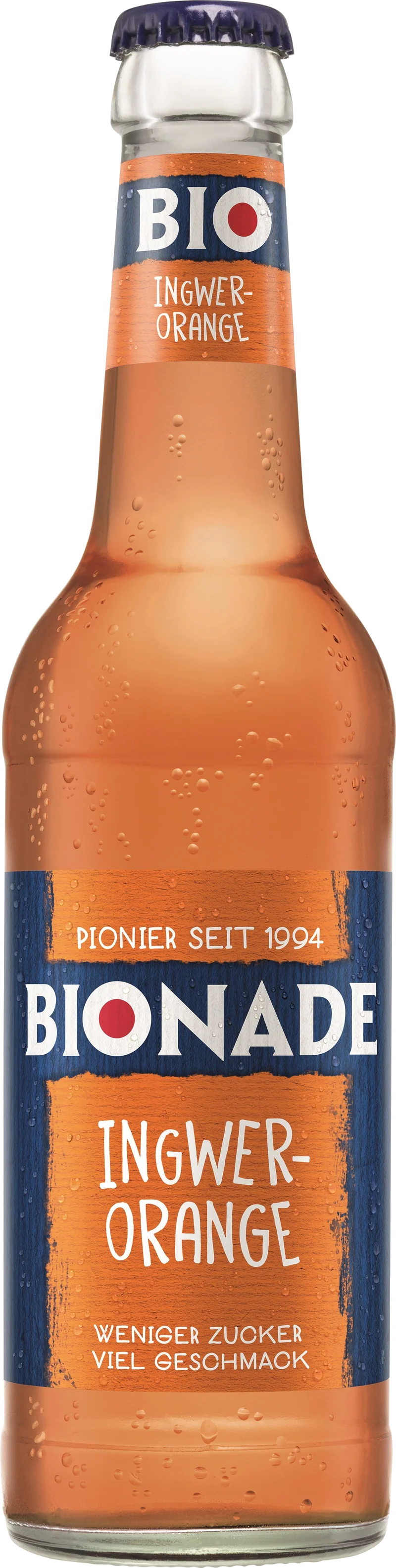 Bionade Orange-Ingwer - 12 x 0,33 l