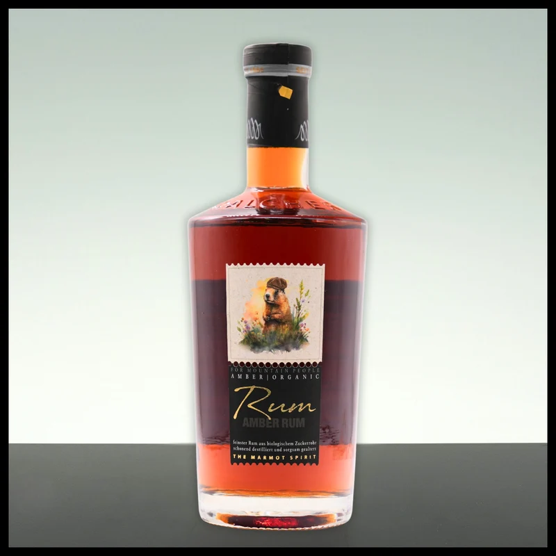 Marmot Organic Amber Rum 0,7L - 40% Vol.