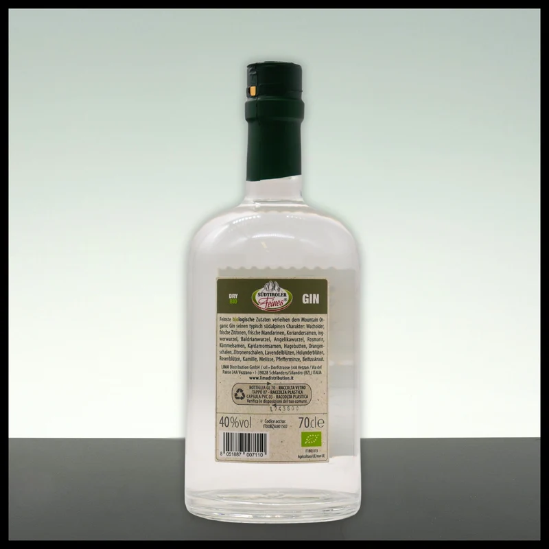 Marmot Organic Dry Gin 0,7L - 40% Vol.