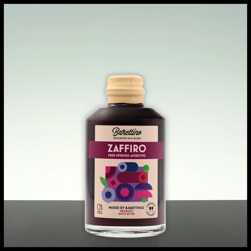 Barettino ZAFFIRO Alkoholfreier Aperitif 0,2L