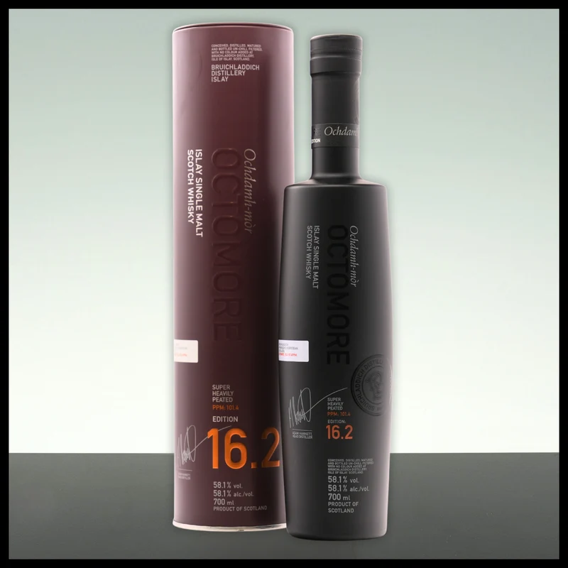 Octomore 16.2 Islay Single Malt Whisky 0,7L - 58,1% Vol.