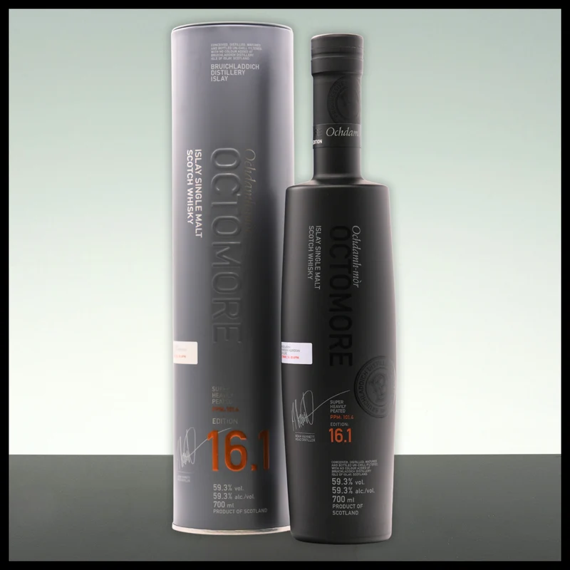 Octomore 16.1 Islay Single Malt Whisky 0,7L - 59,3% Vol.