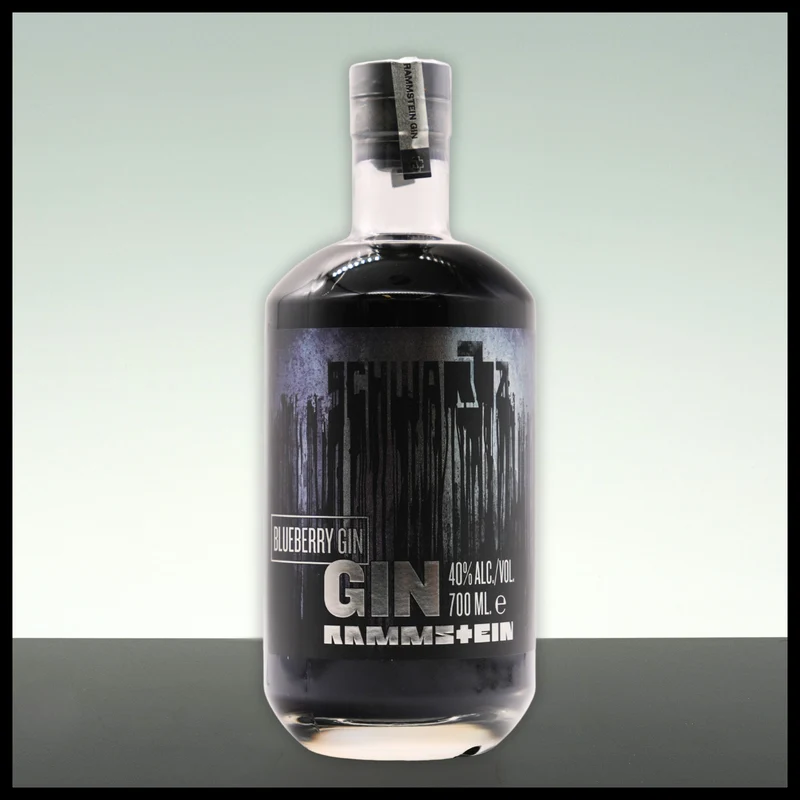 Rammstein BLACK Blueberry Gin 0,7L - 40% Vol.