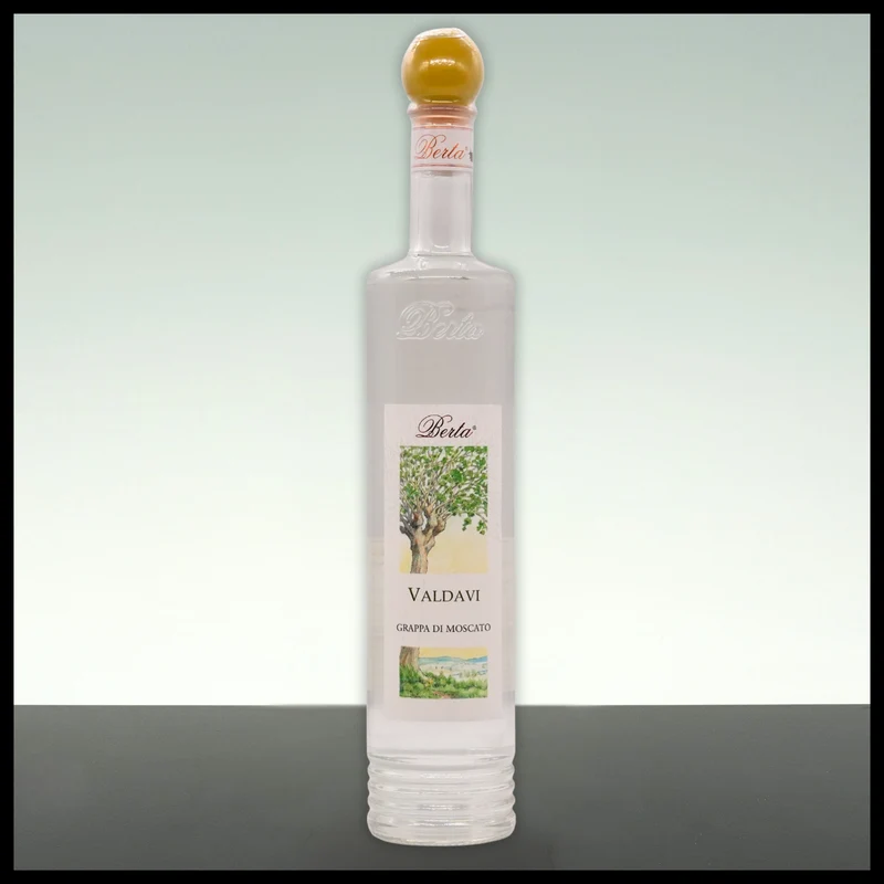 Berta Valdavi Grappa di Moscato 0,7L - 40% Vol.