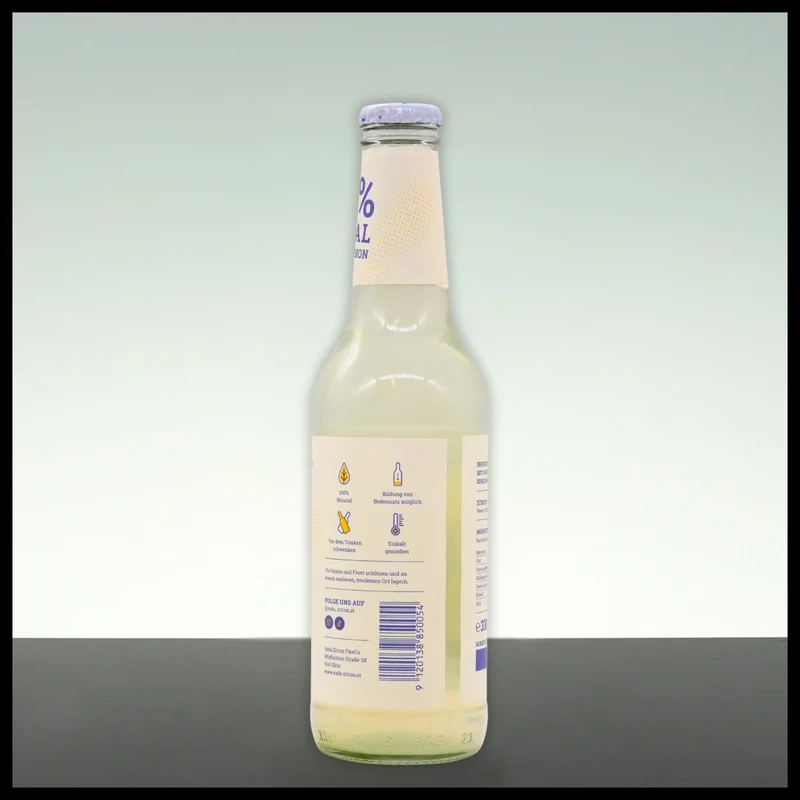 Soda Zitron Flasche 0,33L