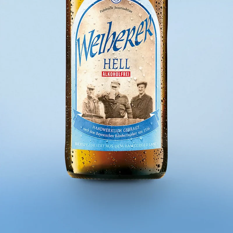 Weiherer Hell Alkoholfrei