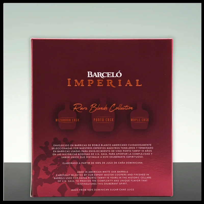 Ron Barcelo Imperial Rare Blend PORTO CASK Rum 0,7L - 40% Vol.