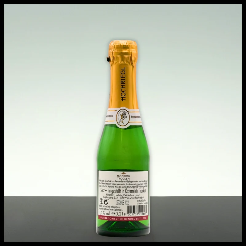 Hochriegl Sekt Trocken Piccolo 0,2L - 11,5% Vol.