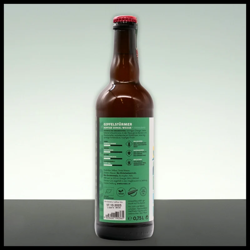 Stiegl Hausbier Gipfelstürmer Dinkel-Weisse 0,75L - 5,2% Vol.