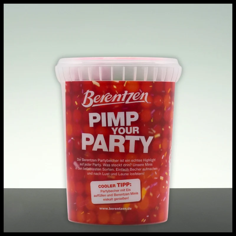 Berentzen Miniaturen Mix Partybecher 27x 0,02L - 16,33% Vol.