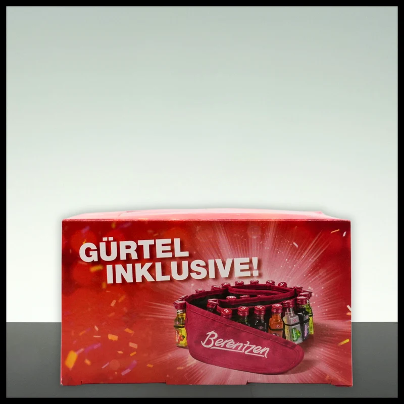 Berentzen Miniaturen Mix mit Gürtel 24x 0,02L - 16,5% Vol.