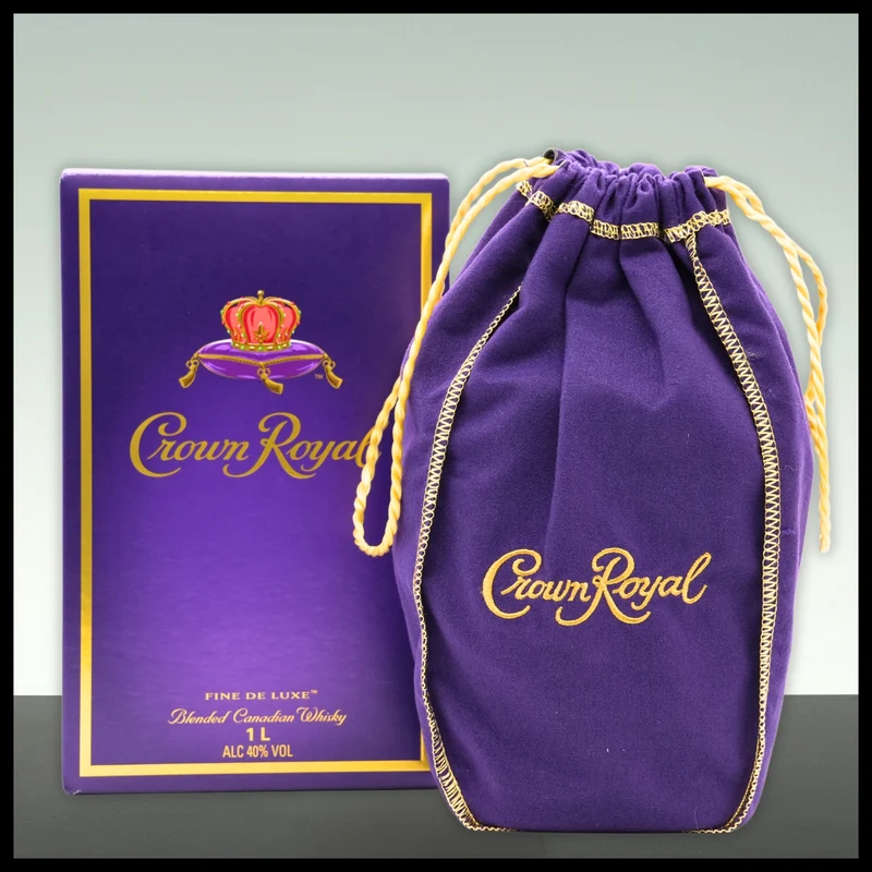 Crown Royal Blended Canadian Whisky 1L - 40% Vol.