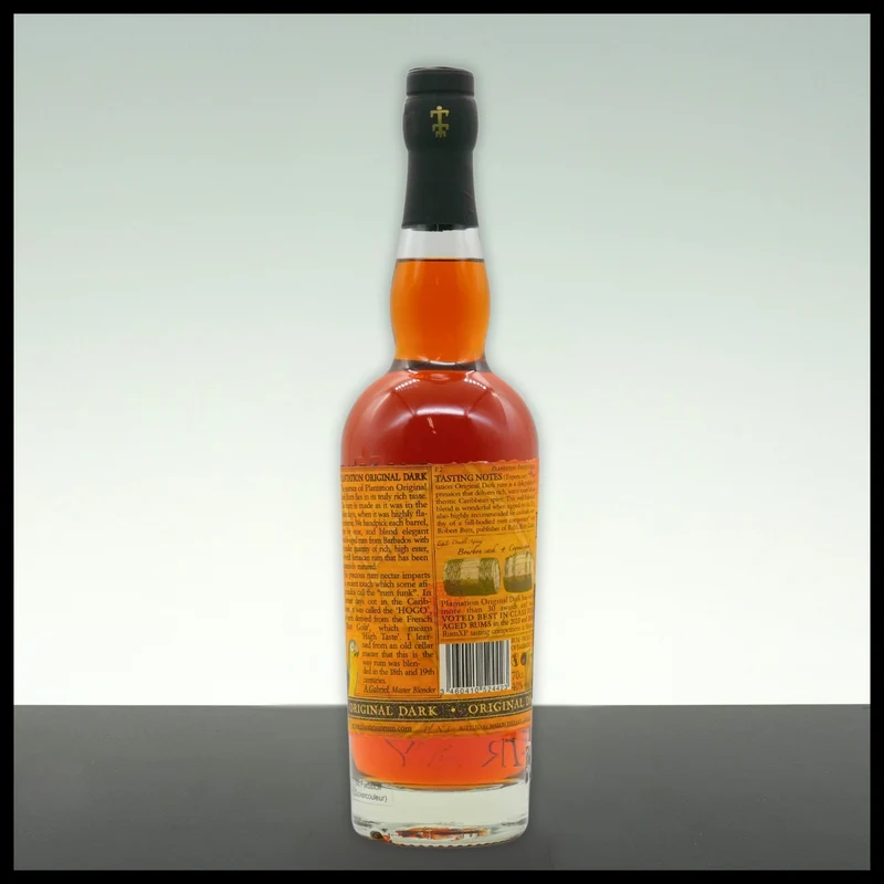 Planteray Original Dark Barbados & Jamaica Rum 0,7L - 40% Vol.