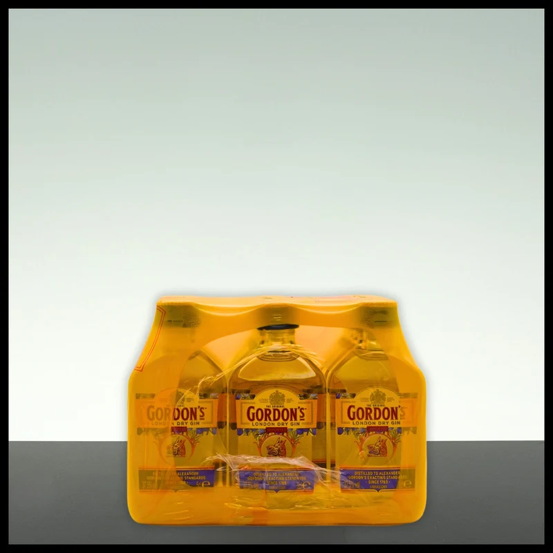Gordon's London Dry Gin PET Miniaturen 12x 0,05L - 37,5% Vol.
