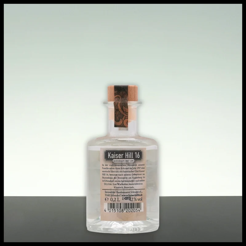 Kaiser Hill 16 Gin 0,2L - 42% Vol.