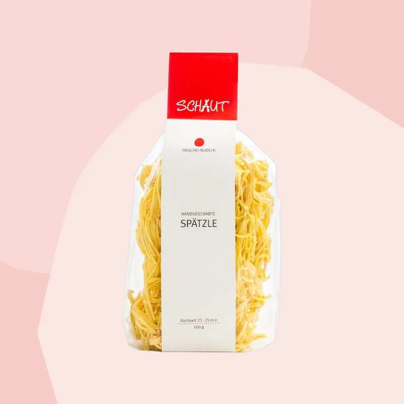 Spätzle handgeschabt