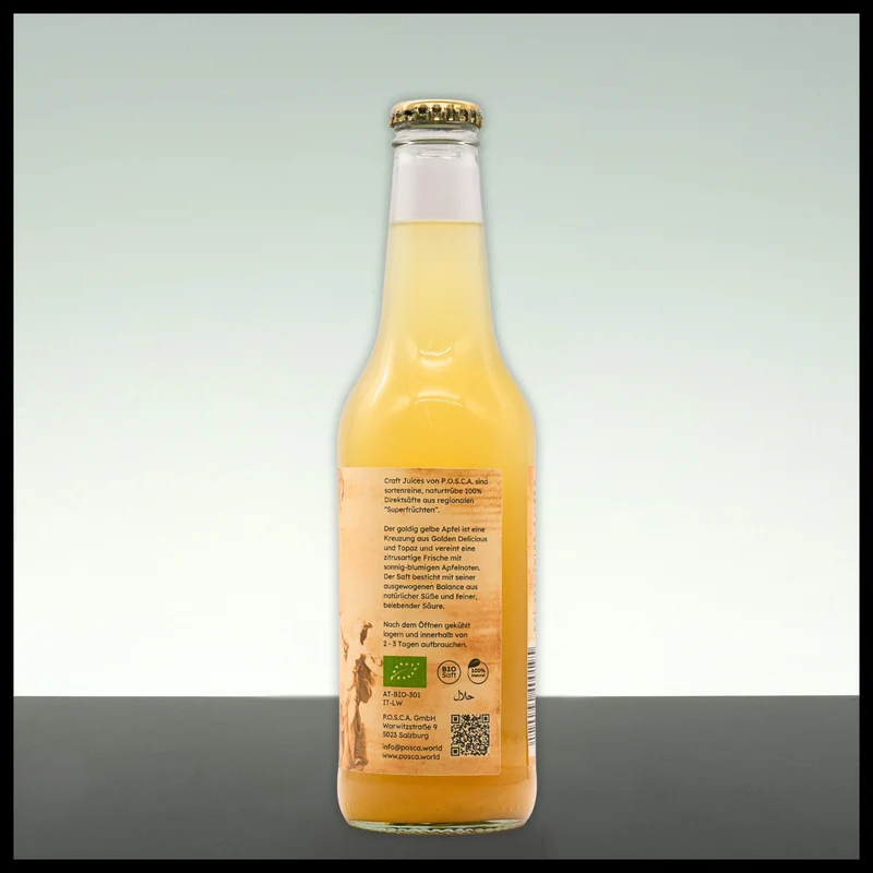 Posca Craft Juice "Golden Topaz" Bio-Apfelsaft 0,33L