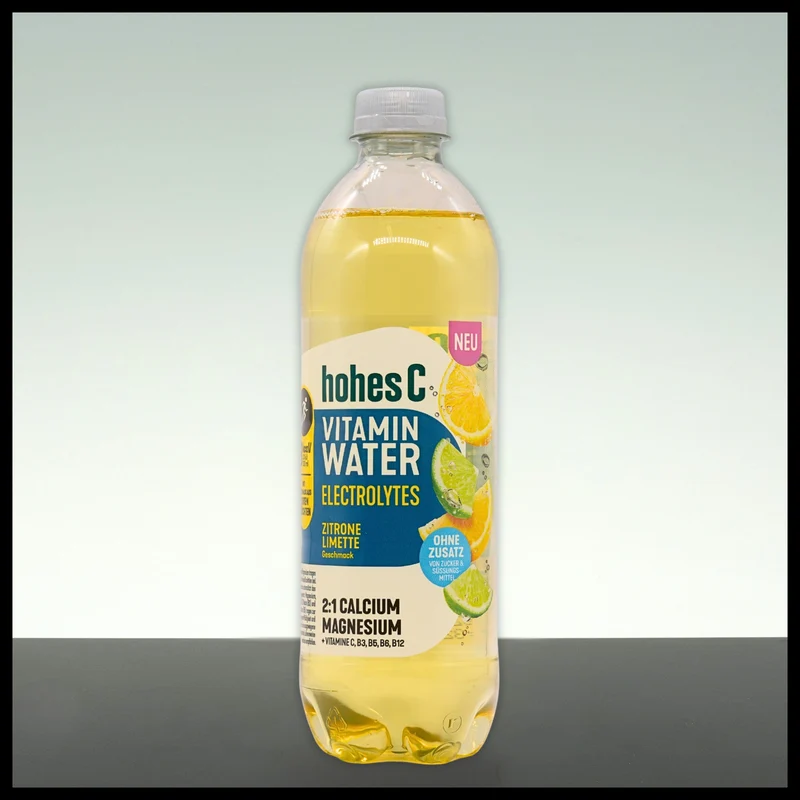 Hohes C Vitamin Water ELECTROLYTES Zitrone-Limette 0,5L