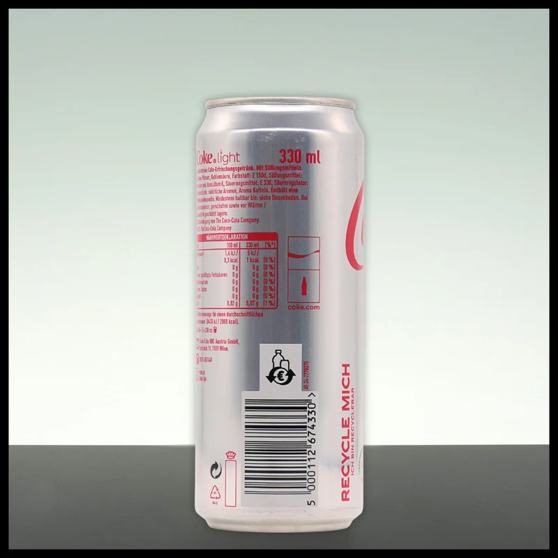 Coca Cola Light Dose 0,33L