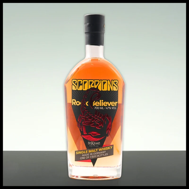 Scorpions ROCK BELIEVER Single Malt Whisky 0,7L - 47% Vol.