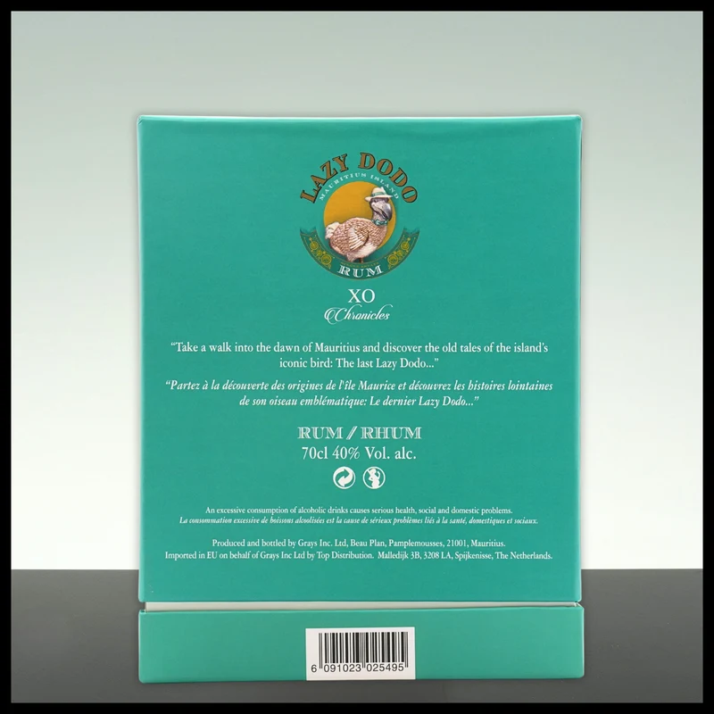Lazy Dodo XO Chronicles Rum 0,7L - 40% Vol.