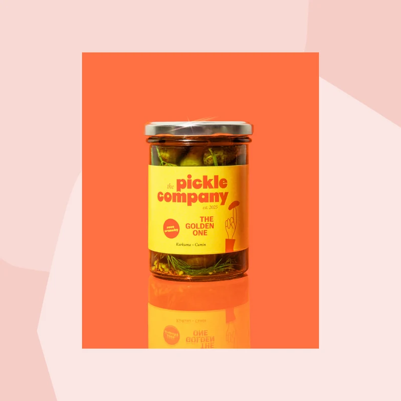 Gewürzgurken: Pickles - The Golden One mit Kurkuma & Cumin