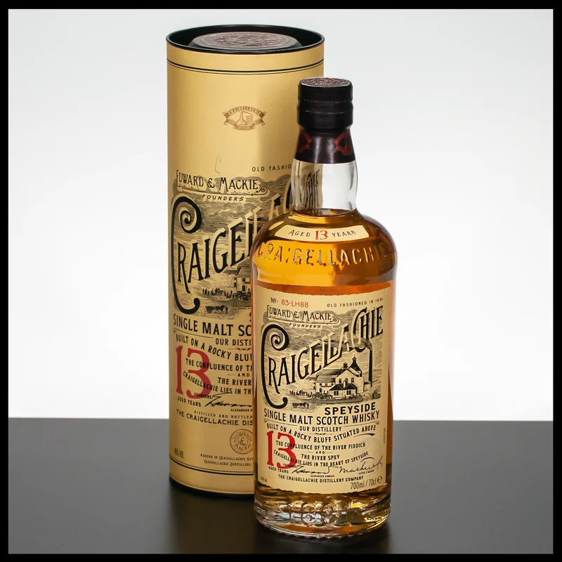 Craigellachie 13 YO Speyside Single Malt Whisky 0,7L - 46% Vol.