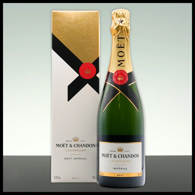 Moët & Chandon Brut Imperial MIT Geschenkkarton 0,75L - 12,5% Vol.