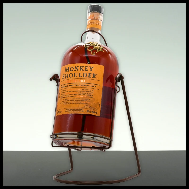 Monkey Shoulder Blended Malt Whisky 4,5L - 40% Vol.