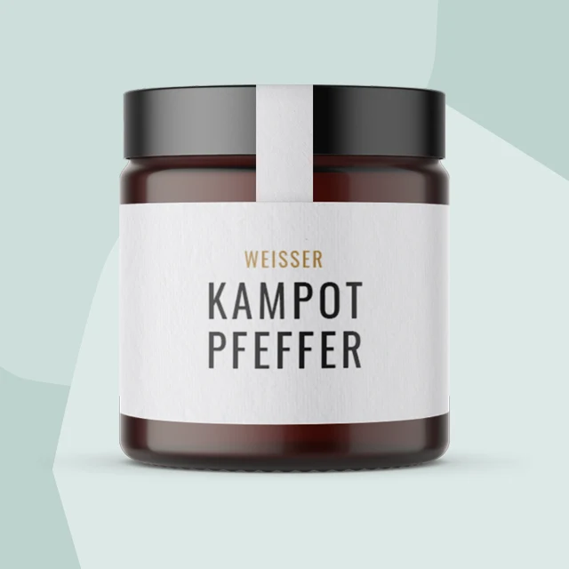 Weißer Kampot Pfeffer