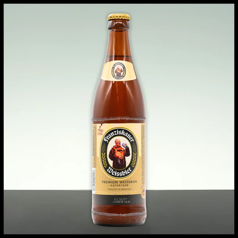 Franziskaner Weißbier Hefe Hell 0,5L - 5% Vol.
