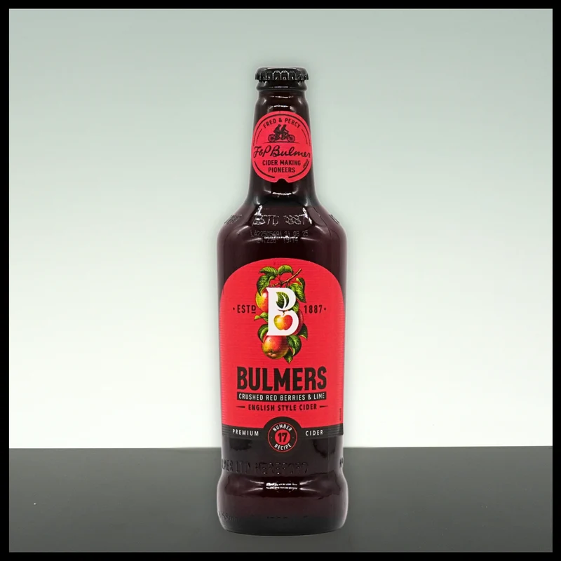 Bulmers Red Berries & Lime Premium Cider 0,5L - 4% Vol.