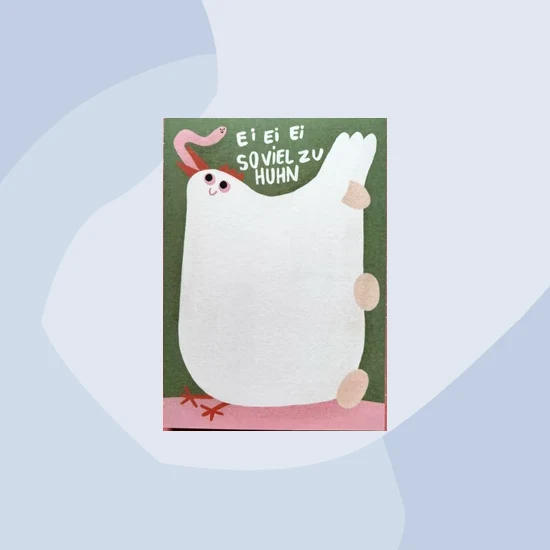 Notizblock: Viel zu Huhn