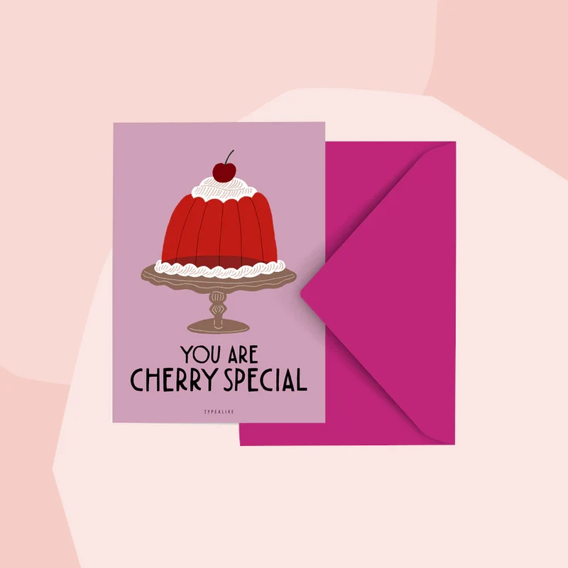 Postkarte: You are cherry special