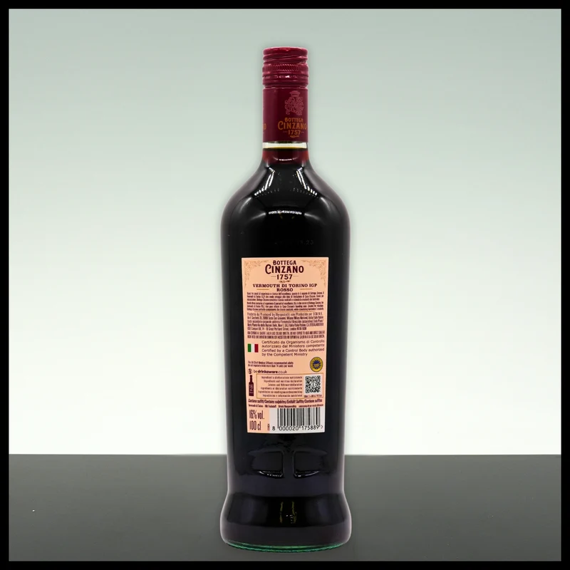 Cinzano 1757 Vermouth di Torino ROSSO 1L - 16% Vol.